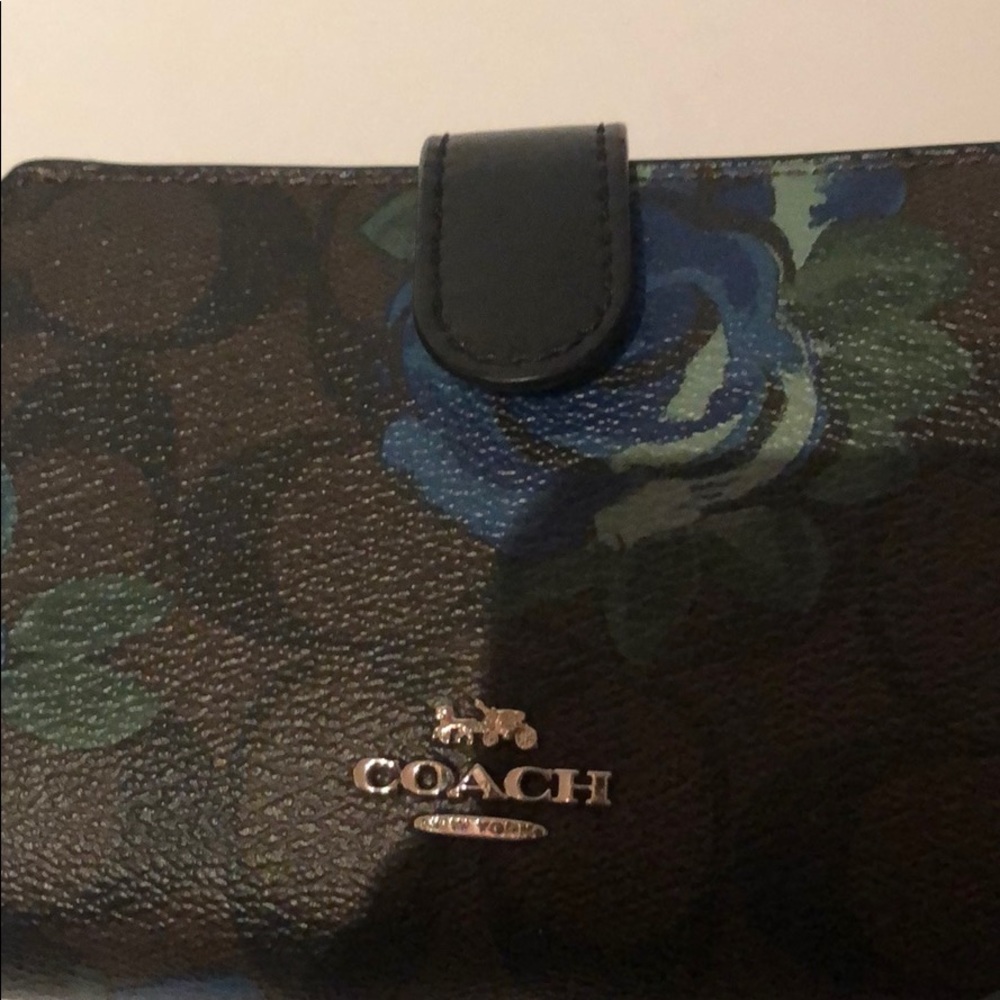 COACH Rowan Floral Satchel & Wallet - Picture 11 of 13
